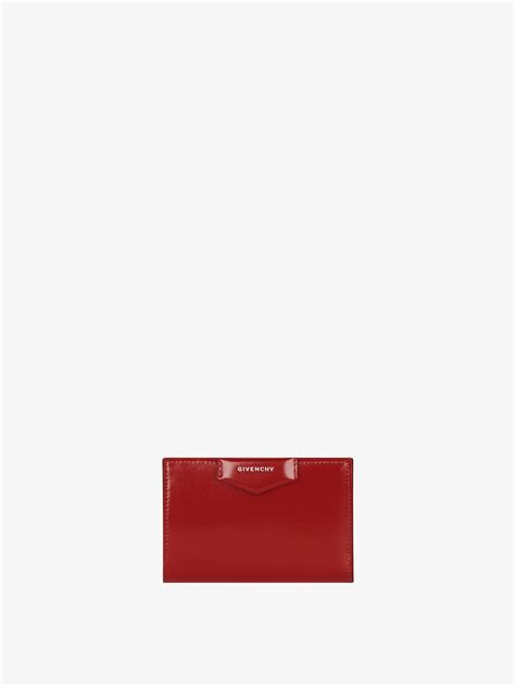 Antigona wallet in Box leather 